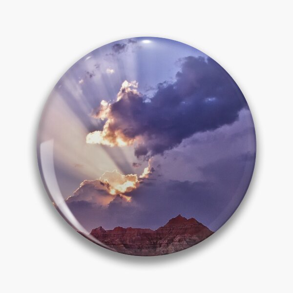 Item preview, Heavenly Rays Over the Badlands designed and sold by Kathy Weaver.