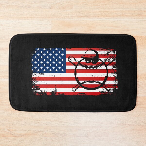 Item preview, Baseball Fan USA Flag America Ballpark Team Pitch Play Sport designed and sold by gkao.