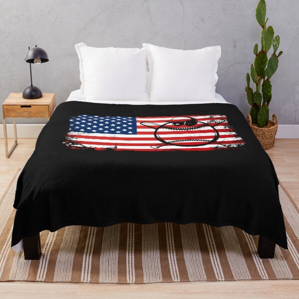 Item preview, Baseball Fan USA Flag America Ballpark Team Pitch Play Sport designed and sold by gkao.