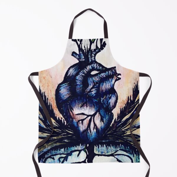 Item preview, Heart of Nature Surreal Conceptual Watercolor Design designed and sold by ExpressiveAura.