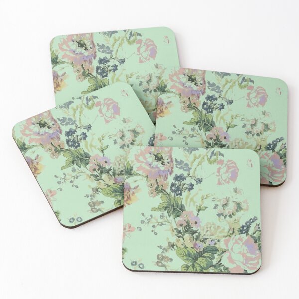 Item preview, Vintage Watercolor Mint Rose designed and sold by Orangerie.