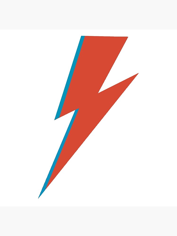 David Bowie Bolt" Greeting Card for Sale by quinnbeek | Redbubble