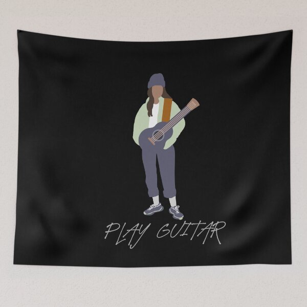Item preview, YASSS BLACK GIRLS PLAY GUITAR  designed and sold by RetroPlaceee.