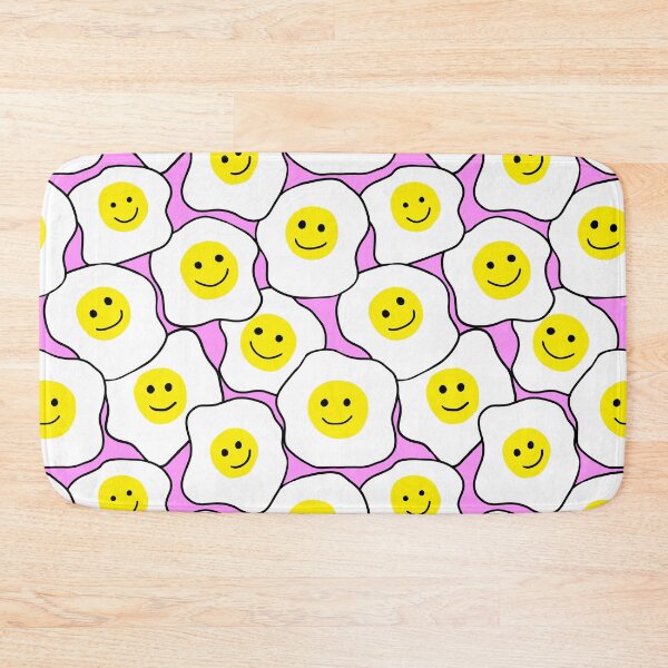 Item preview, Happy Eggs Smiling Faces Pink designed and sold by Julie Erin Designs.