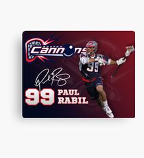 Paul Rabil Lacrosse Boston Cannons Poster Canvas Print