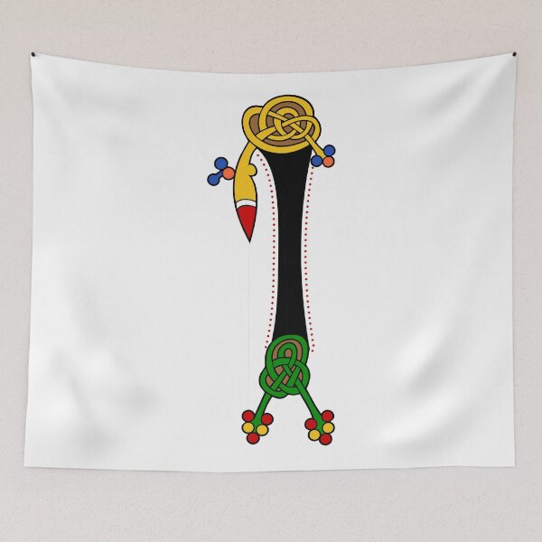 Item preview, Kells Letter I (Color) designed and sold by CatholicSaints.