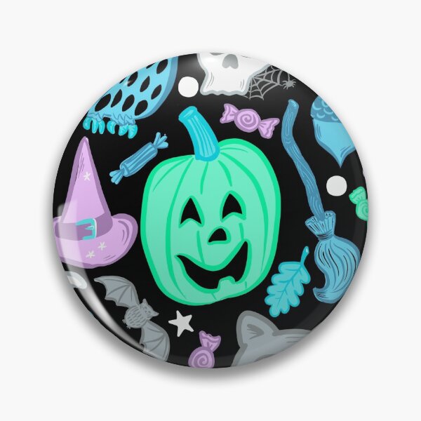 Artikelvorschau, Süßes Halloween-Blau/Lila entworfen und verkauft von melissapothier.