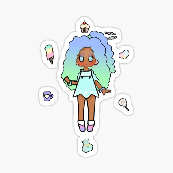 Kawaii Girl Sticker