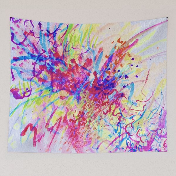 Item preview, Colorful Abstract Watercolor Design designed and sold by ExpressiveAura.