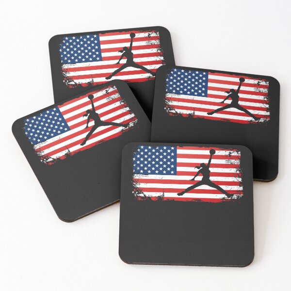 Item preview, Basketball Girl Player USA Flag America Ball Team Sport Shot designed and sold by gkao.