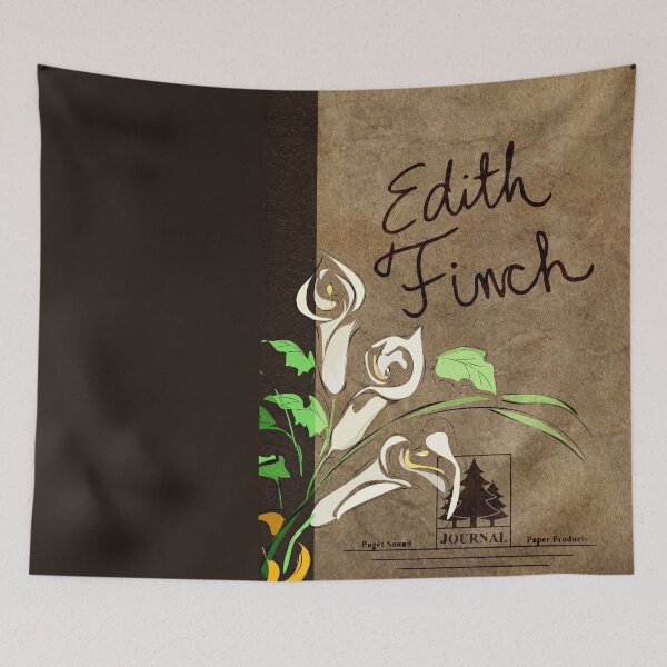 Item preview, Edith Finch Journal with Flowers designed and sold by katemargoli.