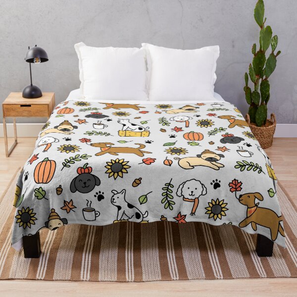 Item preview, It's Cute Dog Autumn designed and sold by mangoisland.