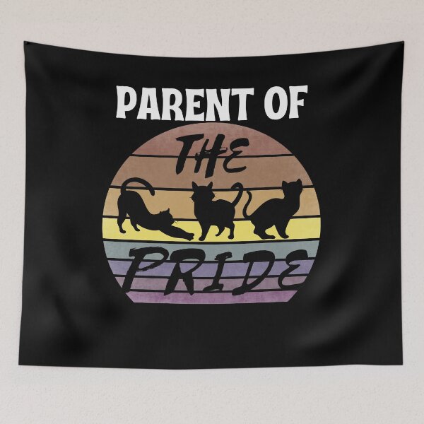 Item preview, Parent of The Pride: Cat Parent Retro Vintage Sunset.  designed and sold by ACC .