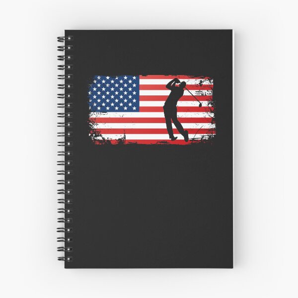Item preview, Golf Golfer USA Flag America Golfing Swing Club Hole In One designed and sold by gkao.