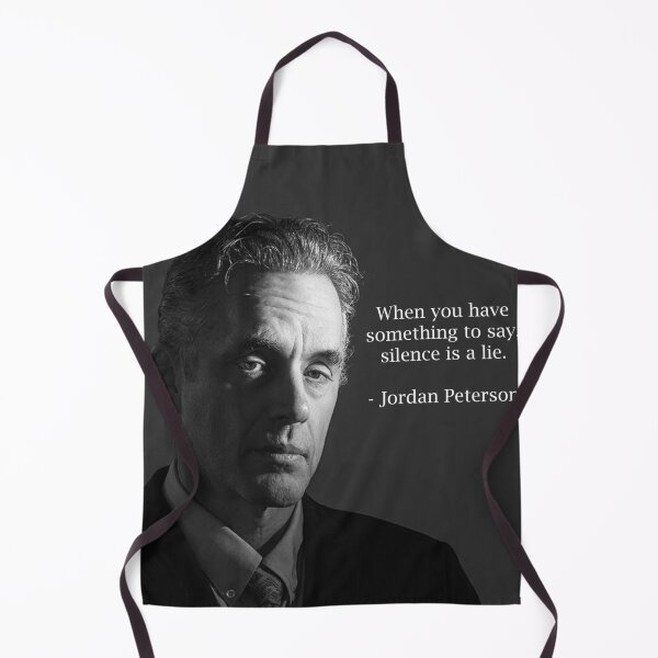 Item preview, When You Have Something To Say, Silence Is A Lie Jordan Peterson Philosophy Quotes designed and sold by SandblockBass.