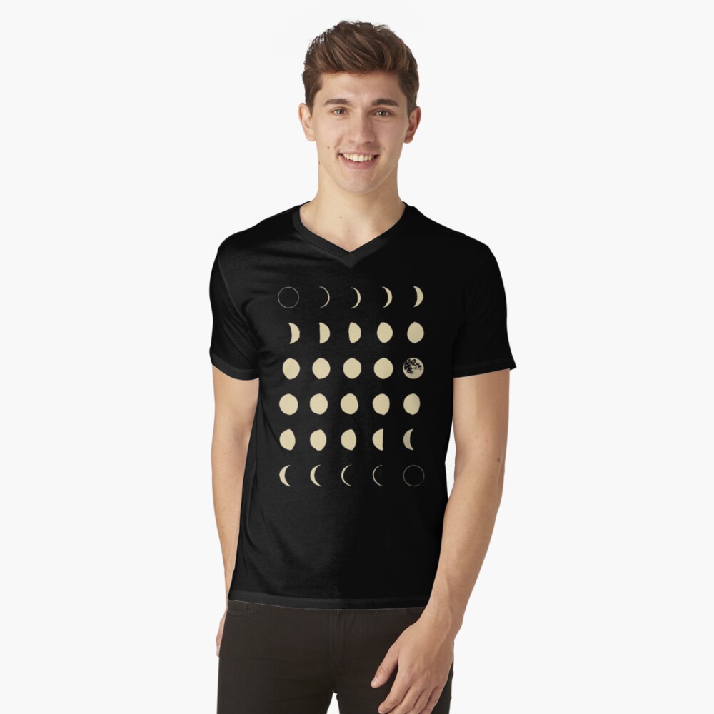 Item preview, V-Neck T-Shirt designed and sold by wolfandbird.