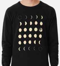Mondphasen Leichtes Sweatshirt