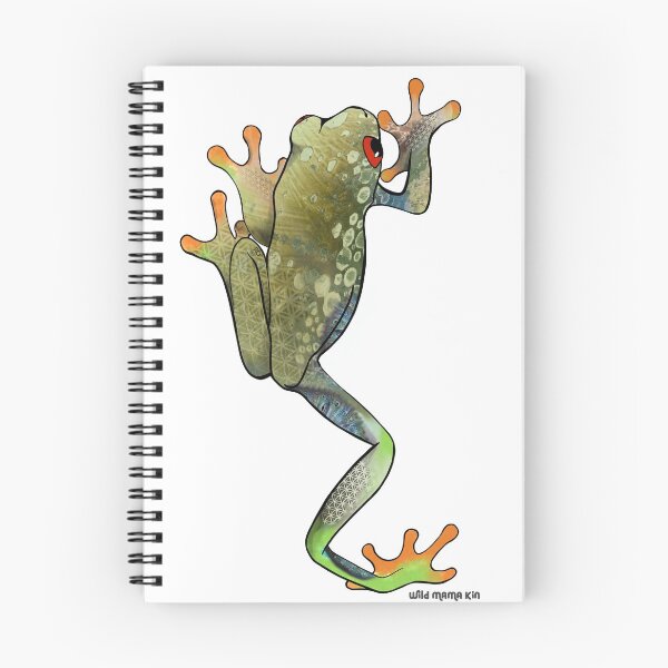 Item preview, Red Eye Green Tree Frog  designed and sold by WildMamaKin.