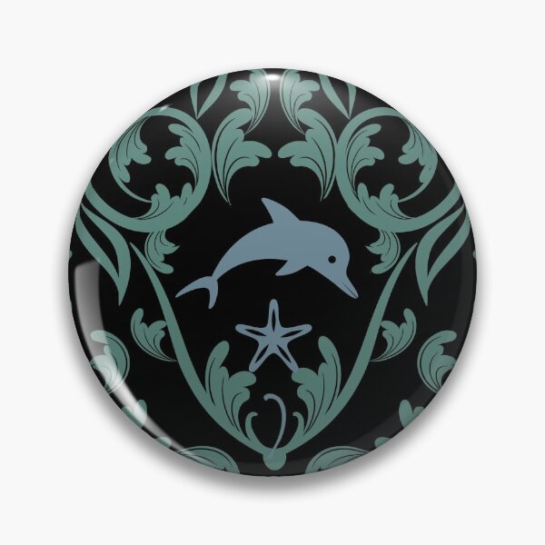 Item preview, Sea Creatures Damask Pattern designed and sold by ShaireProd.