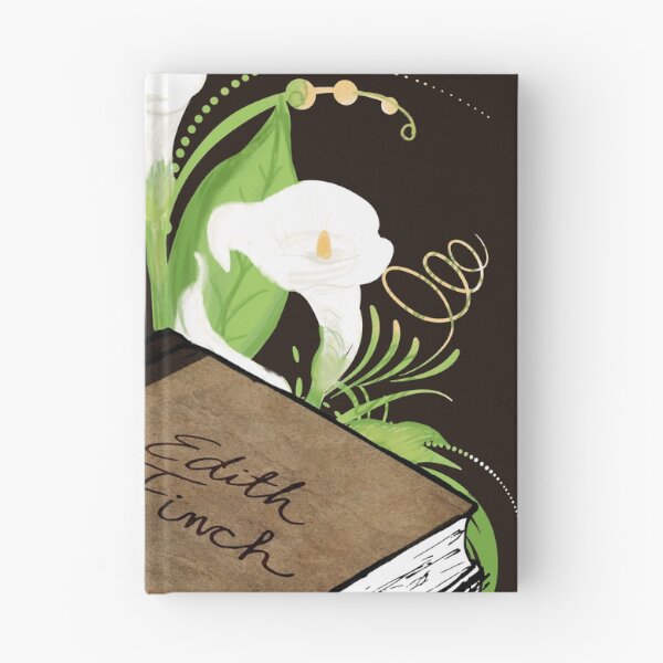 Item preview, Edith Finch journal with flowers designed and sold by katemargoli.