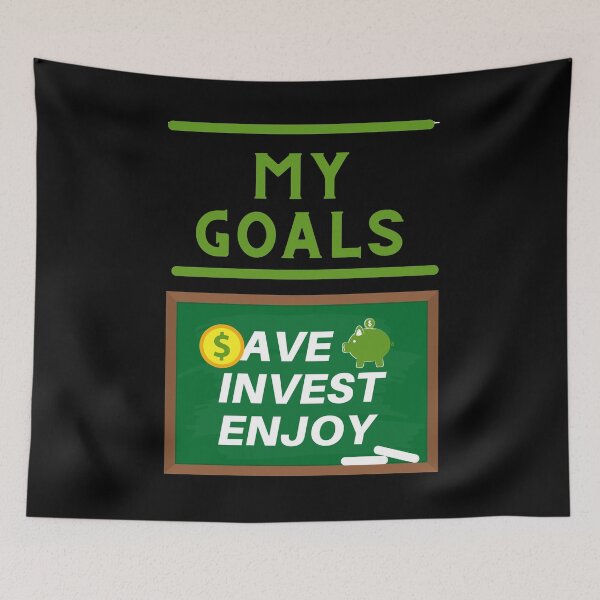 Item preview, My financial goals - save, invest, enjoy designed and sold by onum2018.