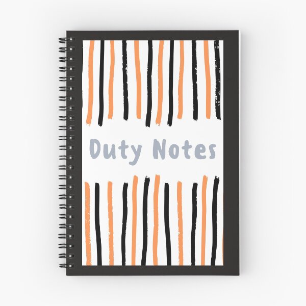 Item preview, RA Duty Notes  designed and sold by HigherEdGuru.