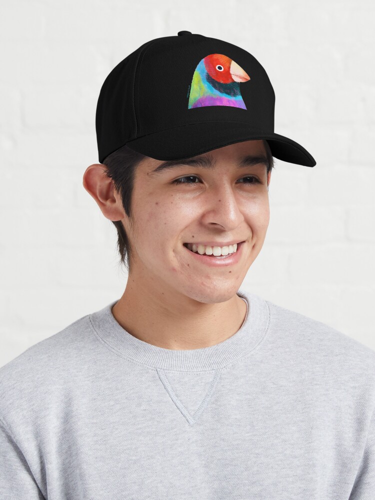 Alternate view of Gouldian Finch Bird Cap