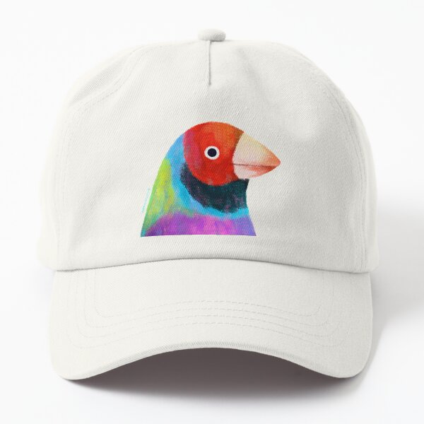 Gouldian Finch Bird Dad Hat