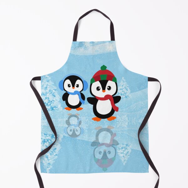 Item preview, Penguins in a Winter Wonderland - Winter Holiday designed and sold by ShowMePrints.