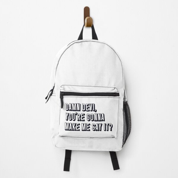 Item preview, Damn, Devi - Black and White - Never Have I Ever designed and sold by emilyschen.