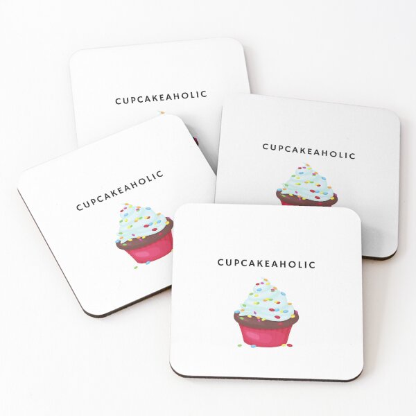 Item preview, Cupcakeaholic, Funny cupcake lover designed and sold by DoloresAlaire.