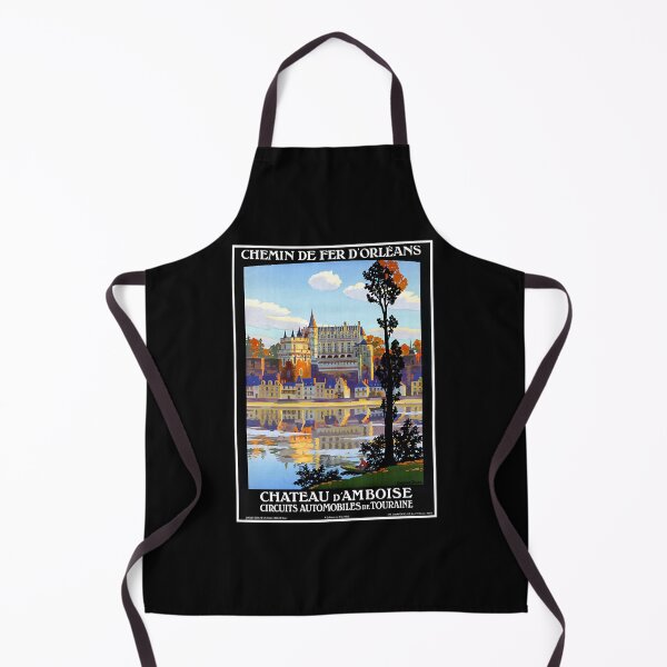Item preview, Vintage Travel Poster France Chateau dAmboise designed and sold by yahChiolam.