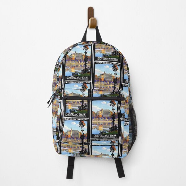 Item preview, Vintage Travel Poster France Chateau dAmboise designed and sold by yahChiolam.