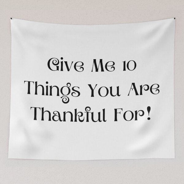 Item preview, What Are You Thankful For? designed and sold by ShaunSandhu.