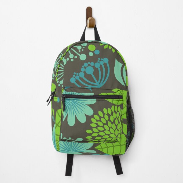 Item preview, Abstract Flowers and Green Leaves, Forest Leaves, Botanical Leaf Pattern designed and sold by silviaol.