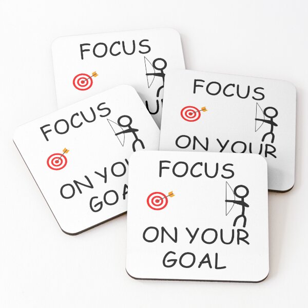 Item preview, FOCUS ON YOUR GOAL designed and sold by DomGDesign.