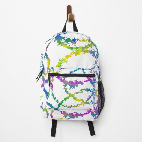Item preview, Crystalized Paint Swirl And Splatter Over White designed and sold by ThatsJustJilly.
