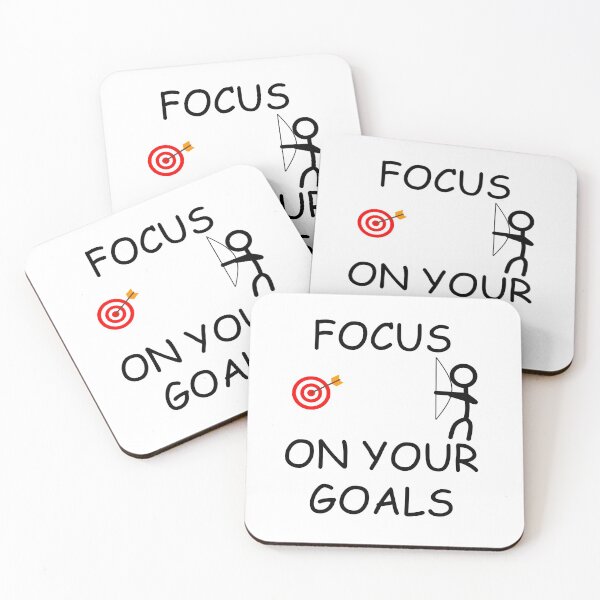 Item preview, FOCUS ON YOUR GOALS designed and sold by DomGDesign.