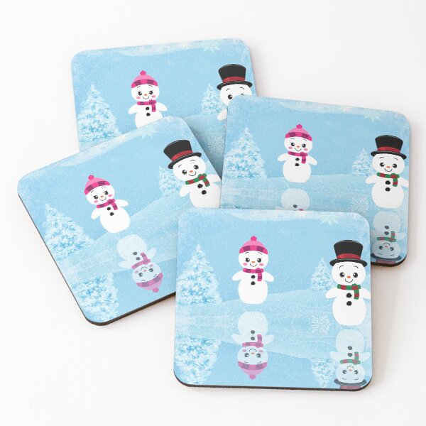 Item preview, Snowmen in a Winter Wonderland - Winter Holiday designed and sold by ShowMePrints.