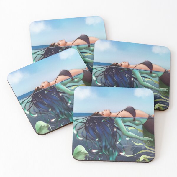 Item preview, Tropical Mermaid designed and sold by Aquarela1.