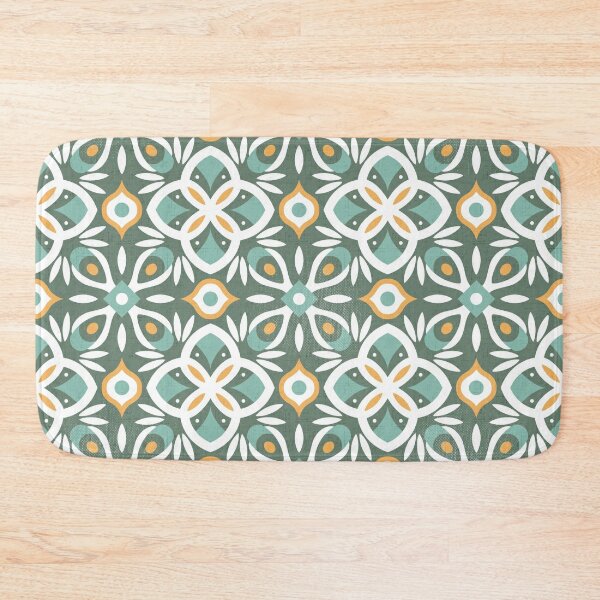 Moroccan Tile Bath Mats for Sale