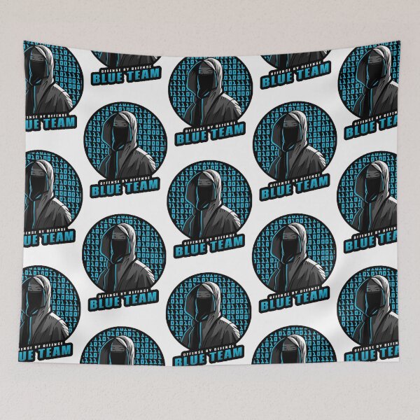 Item preview, Blue Team  Hacker Design      designed and sold by Johnni49.