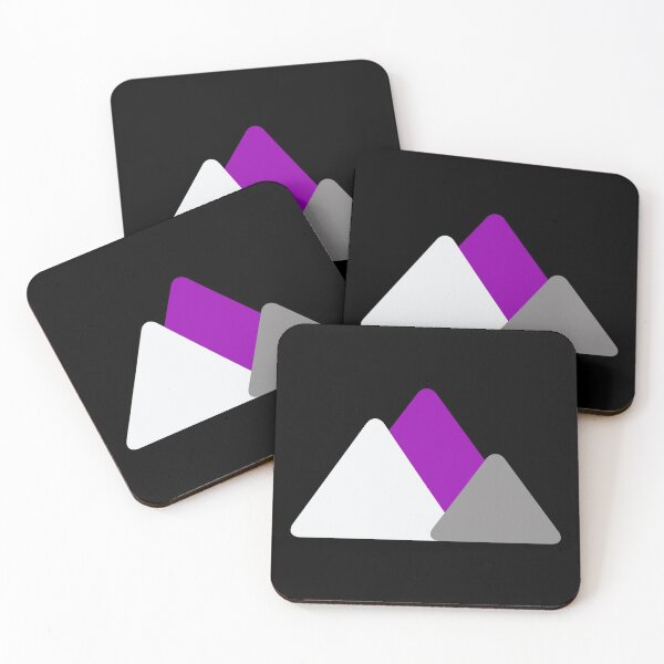 Item preview, Demisexual Mountains. Demisexual Pride designed and sold by Subtle Pride Shop.