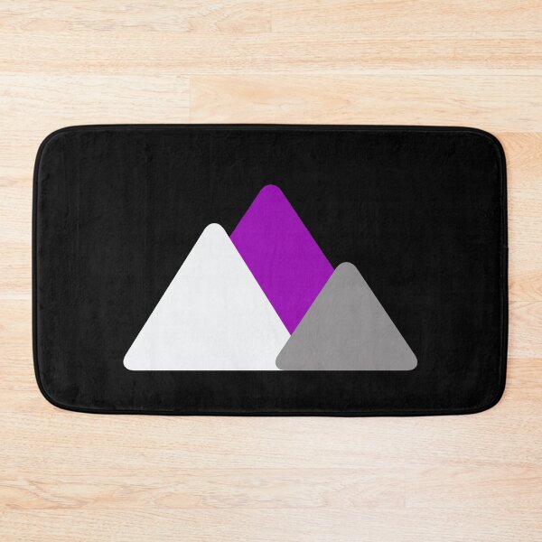 Item preview, Demisexual Mountains. Demisexual Pride designed and sold by Subtle Pride Shop.