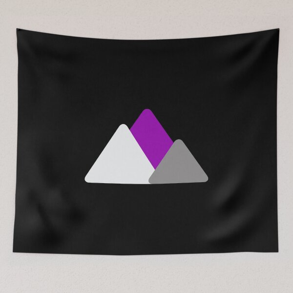 Item preview, Demisexual Mountains. Demisexual Pride designed and sold by Subtle Pride Shop.