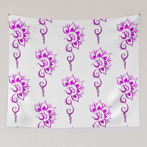 Item preview, Rising Om - Playful Pink designed and sold by ArtByDrax.