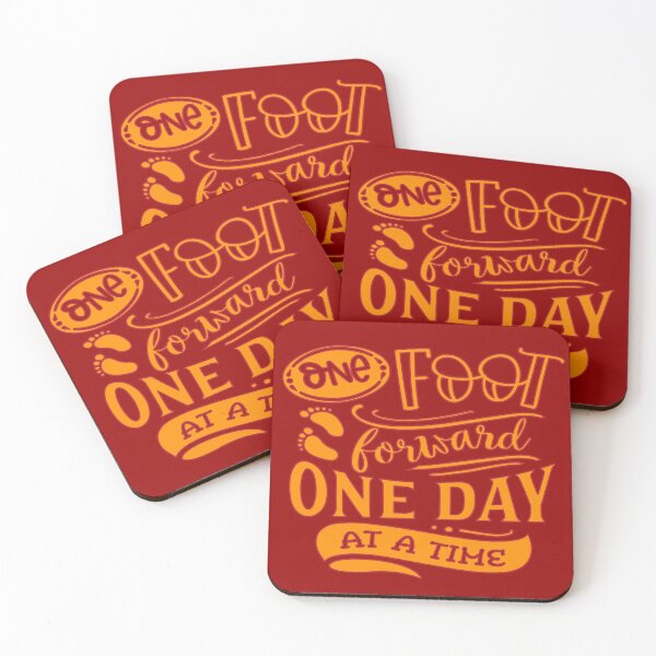 Item preview, One Foot Forward One Day At A Time designed and sold by goodguy53.