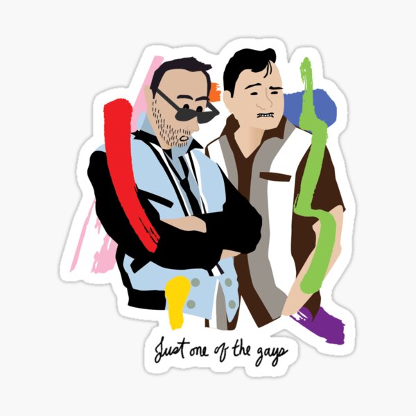 Just One of the Gays - Mixed Reviews Sticker