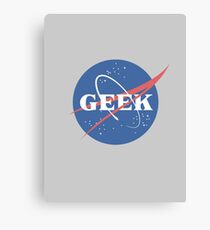 Space Geek Canvas Print