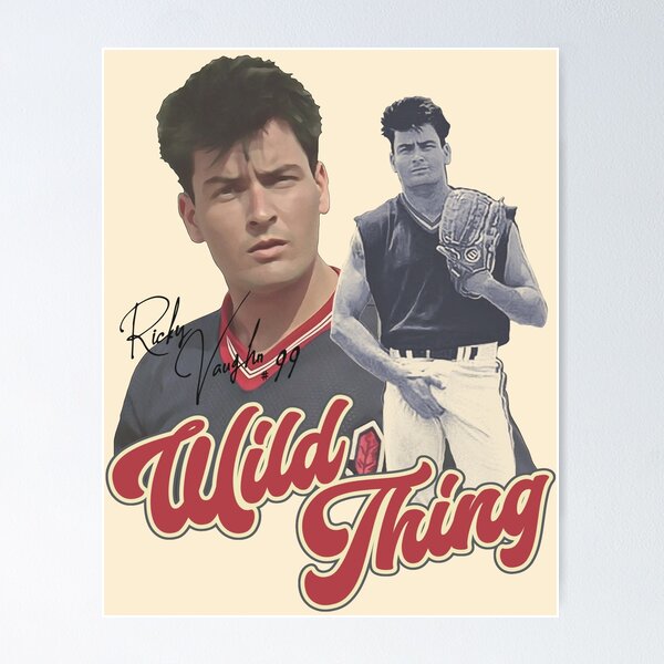 Item preview, Ricky 'Wild Thing' Vaughn designed and sold by acquiesce13.